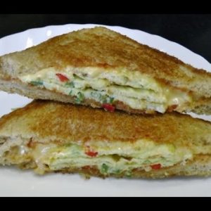 Bread & Fried egg (Gh style)